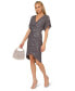 ფოტო #1 პროდუქტის Women's Beaded Sheath Dress