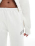 The Couture Club co-ord varsity joggers in off white