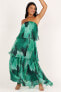 Фото #7 товара Women's Bloom Strapless Maxi Dress