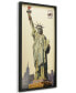 'Lady Liberty' Dimensional Collage Wall Art - 25'' x 48''