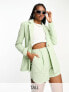 Фото #1 товара 4th & Reckless Tall blazer co-ord in mint