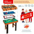 Фото #2 товара COLOR BABY CB Games Table 4 Multigames