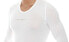 Brubeck Koszulka unisex z długim rękawem biała r. M (LS10850)
