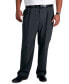 Фото #2 товара Men's Big & Tall Iron Free Premium Khaki Classic-Fit Pleated Pant