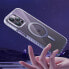 Фото #7 товара Magnetyczne etui iPhone 14 Plus MagSafe PQY Ice Crystal Series fioletowe