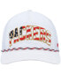 Men's White Green Bay Packers Hitch Stars and Stripes Trucker Adjustable Hat