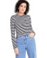 ფოტო #1 პროდუქტის Women's Long-Sleeve Ruffle-Neck Top, Created for Macy's