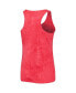 ფოტო #5 პროდუქტის Women's Scarlet Nebraska Huskers Billboard Tie-Dye Tank and Shorts Sleep Set