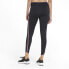 Puma Modern Sports High Waisted 78 Athletic Leggings Womens Black Athletic Casua