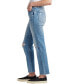 ფოტო #2 პროდუქტის Women's Borebank High Rise Slim Straight Jeans