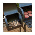 Coal Barbecue with Cover and Wheels Black (112 x 63 x 112 cm)