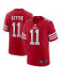 Фото #1 товара Men's Brandon Aiyuk Scarlet San Francisco 49ers Team Player Game Jersey