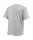 Фото #2 товара Men's Heathered Gray Tennessee Volunteers Big and Tall Arch Team Logo T-shirt