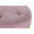 Банкетка DKD Home Decor 100 x 35 x 40 cm Розовый Позолоченный Металл