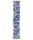 ფოტო #2 პროდუქტის Women's Blue Marbled Acetate Expansion Bracelet designed for 38/40/41mm Apple Watch