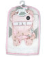 ფოტო #3 პროდუქტის Baby Girls Layette Gift in Mesh Bag, 5 Piece Set