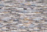 Фото #5 товара Tapete 3D Wallpaper Stone wall blau-grau