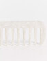 Revolution Hair Natural Curl Wide Tooth Comb White