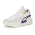 Фото #3 товара Puma Court Rider Chaos Slash Basketball Mens White Sneakers Athletic Shoes 3780