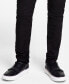 Фото #6 товара Men's Black Wash Skinny Jeans, Created for Macy's