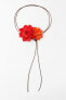 Neck flowers with cord