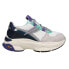 Фото #1 товара Diadora Terrena Nylon Lace Up Mens Blue, White Sneakers Casual Shoes 176553-C92