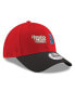 ფოტო #4 პროდუქტის Men's Scarlet, Black Kyle Larson Double Whammy 9Fifty Snapback Adjustable Hat