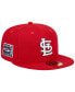 Фото #2 товара Men's Red St. Louis Cardinals 2006 World Series Team Color 59FIFTY Fitted Hat