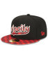 ფოტო #3 პროდუქტის Men's Black Portland Trail Blazers 2023/24 City Edition 59FIFTY Fitted Hat