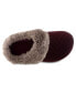 Women's Velour Sabrine Hoodback Slippers