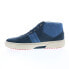 Фото #5 товара TCG Annecy TCG-AW19-ANN-NVD Mens Blue Suede Lace Up Lifestyle Sneakers Shoes