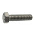 EUROMARINE A4 DIN 933 8x25 mm Hexagonal Head Screw Серебристый - фото #1