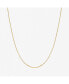 Silver Box Chain Necklace - Jo Gold