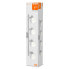 Ledvance SPOT - Surfaced lighting spot - G9 - 4 bulb(s) - LED - 7.6 W - Silver