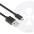 Фото #6 товара Club 3D USB 3.2 Gen1 Type-A to Micro USB Cable M/M 1m /3.28ft - 1 m - USB A - Micro-USB B - USB 3.2 Gen 1 (3.1 Gen 1) - 50000 Mbit/s - Black