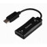 Фото #1 товара Адаптер для DisplayPort на HDMI GEMBIRD A-HDMIF30-DPM-01 Чёрный 15 cm