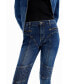 ფოტო #5 პროდუქტის Women's Slim biker jeans