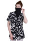 ფოტო #4 პროდუქტის Petite Printed Adjustable Face-Covering Top