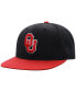 Men's Black, Crimson Oklahoma Sooners Team Color Two-Tone Fitted Hat