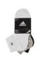 Фото #2 товара Носки Adidas Per La Ankle White Gray Black