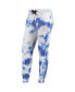 Women's White, Royal New York Giants Melody Tie-Dye Jogger Pants