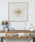 Фото #3 товара Декоративная стеновая панель Luxen Home "Золотой металлический вихрь"