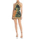 Фото #6 товара Johanna Ortiz Womens Awash Mystery Cotton Minidress Chocgreen size 8 303951