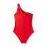 Фото #5 товара Women's Medium Coverage One Shoulder One Piece Swimsuit with Tummy Control -