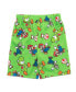 SUPER MARIO Toddler Boys Luigi Pajama Shirt and Shorts Sleep Set