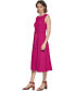 ფოტო #2 პროდუქტის Women's Belted A-Line Dress