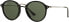 Фото #3 товара Очки солнцезащитные Ray-Ban RB2447F Round Fleck Asian Fit Sunglasses, Black/Green, 52 mm.
