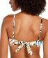 Фото #2 товара Sundazed 259220 Women's Paradise Palm Becky Bikini Top Swimwear Size 32D