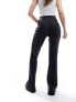 Фото #3 товара Noisy May ribbed flared trousers in washed grey