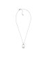 Фото #2 товара Skagen women's Shell Pearl Pendant Necklace